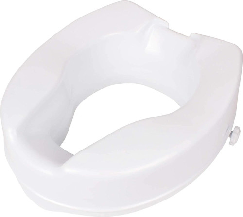 CAREX SAFE LOCK BARIATRIC RAISED TOILET SEAT